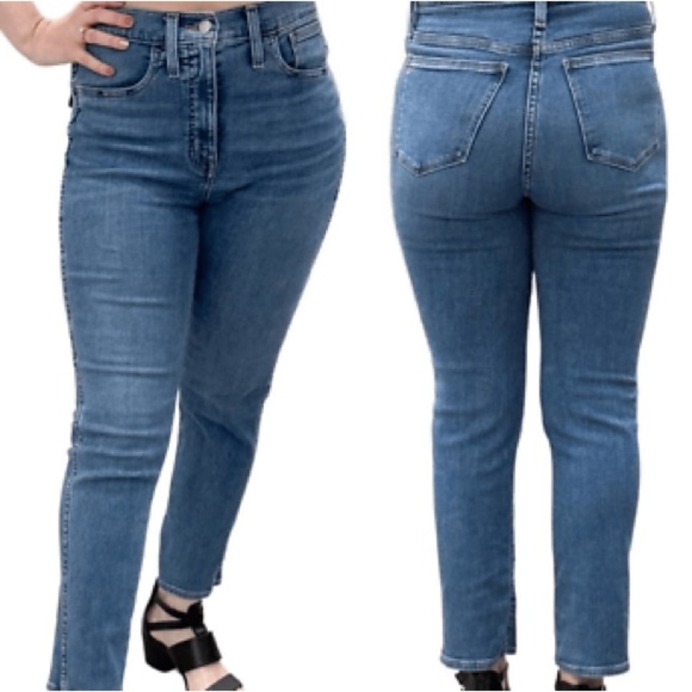 Madewell Roadtripper Stovepipe jeans size 20W